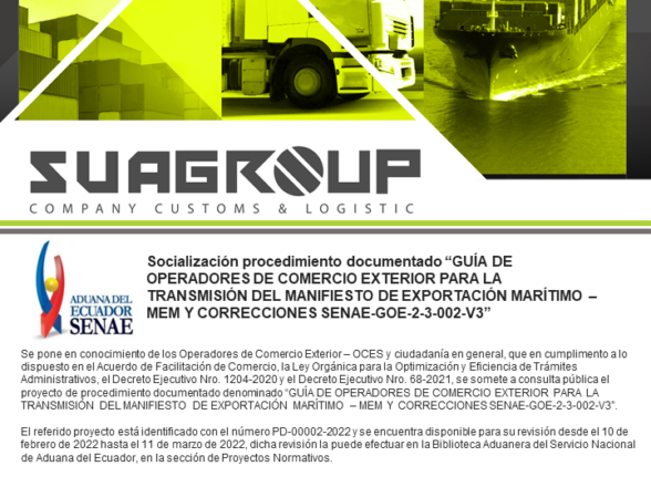 BOLETÍN INFORMATIVO SUAGROUP