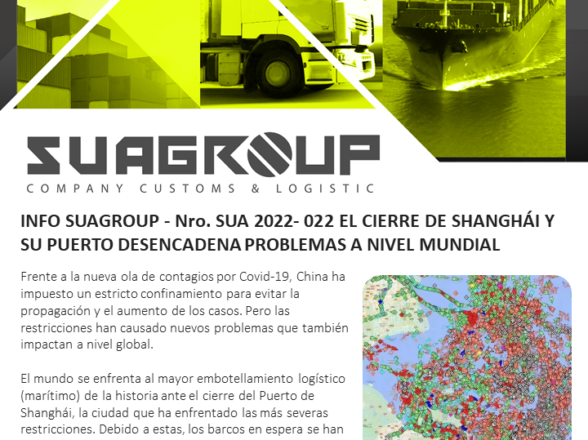 EL CIERRE DE SHANGHÁI Y SU PUERTO DESENCADENA PROBLEMAS A NIVEL MUNDIAL