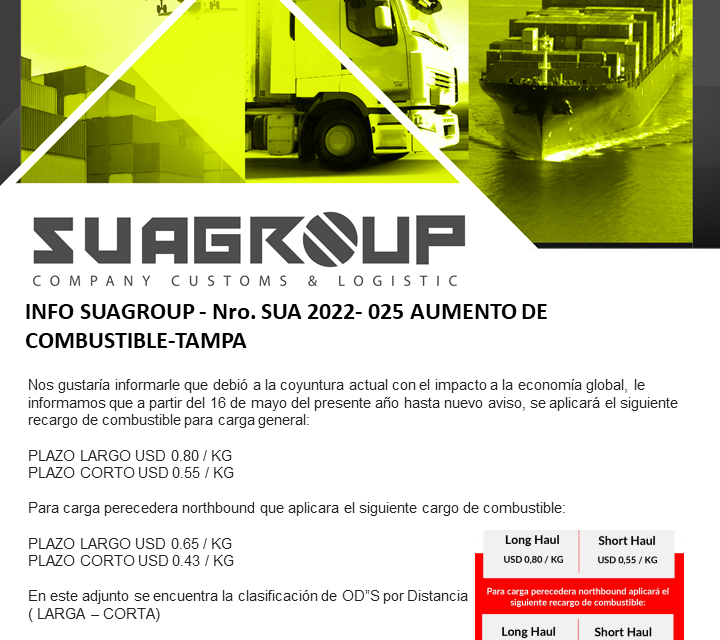 AUMENTO DE COMBUSTIBLE-TAMPA